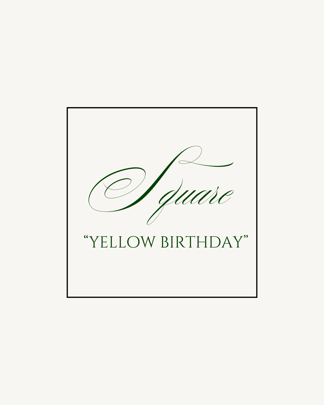 Miles' "Yellow Birthday" Banner 💛